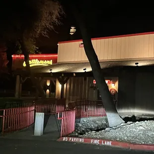 Front of the building