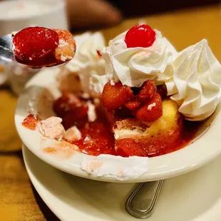 LOVE! Strawberry shortcake is traditional perfection. Get it! :)..