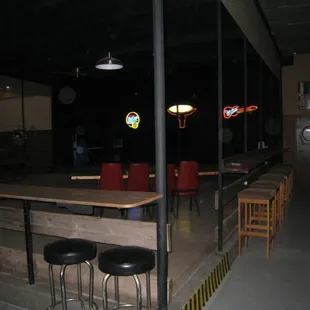 The live performance/dance floor...this place is totally fantastic!