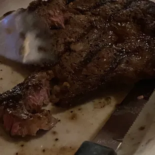 10 oz delicious ribeye steak