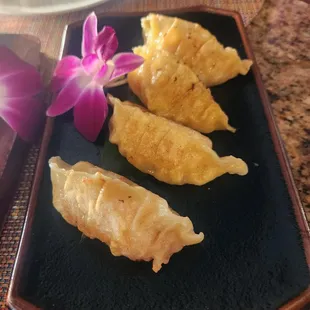 Kona Lobster and Kahuku Shrimp Gyoza