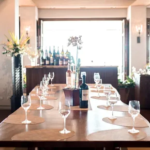 Communal seating at Cattleya