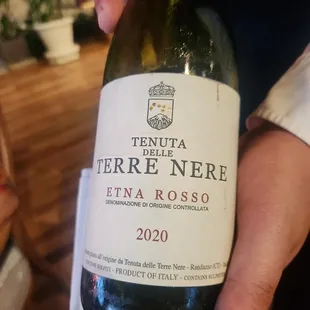 2020 Terre Nere Etna Rosso