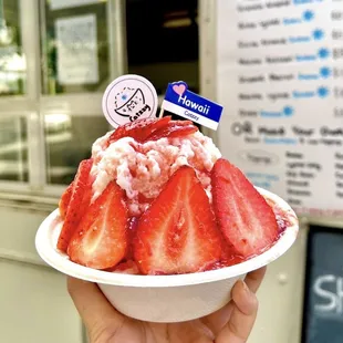 Strawberry Snow