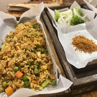 Small Vegetable Fried Rice