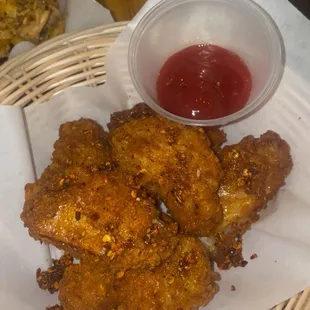 Crispy Fried Chicken Wings