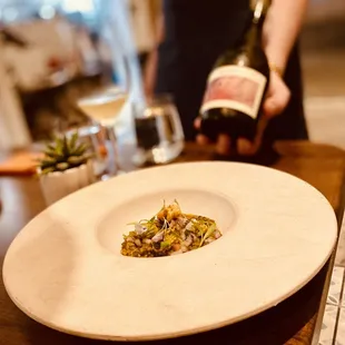 Calamari and bomba rice. This was sooo good