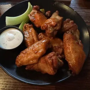 BBQ smoked wings