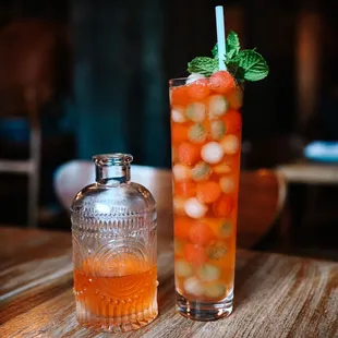 Deconstructed Pimm's Cup