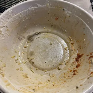 Destroyed this delicious bowl I LOVE THIS PLACE!!!!