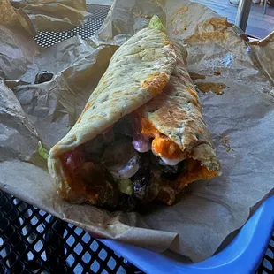 CAVA - Steak Pita Wrap