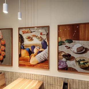 Bright, airy and clean interior await you...