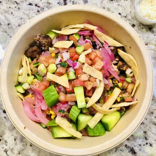 Greens and Grains Bowl (No Sauce)