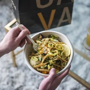 pasta dish, pasta, food