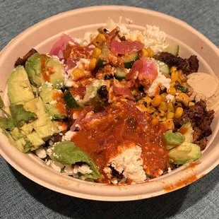 Harissa Avocado Bowl