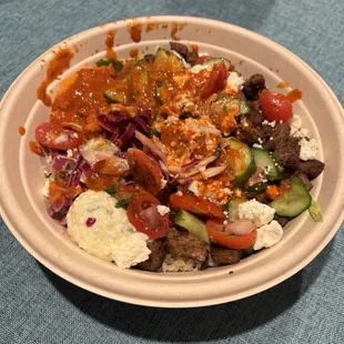 Steak &amp; Harissa Bowl