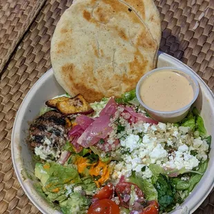BYO Mediterranean bowl