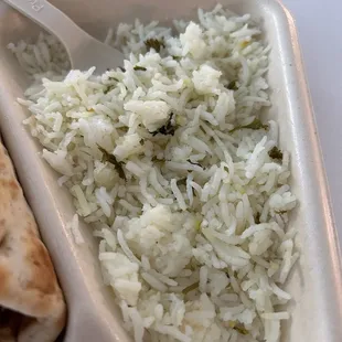 Rice was gross. This place needs help!