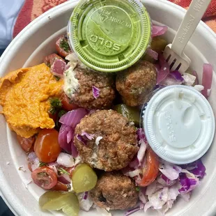 Crispy Falafel bowl
