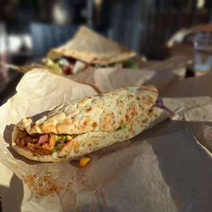 Sweet and Spicy Chicken Pita