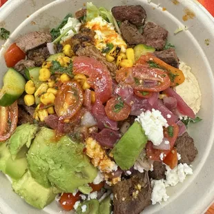 Harissa Avocado Bowl