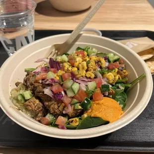Balsamic Date Chicken Bowl