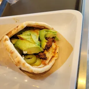 Sweet and Spicy Chicken Wrap