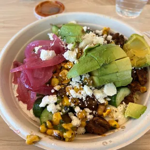 Harissa Avocado Bowl