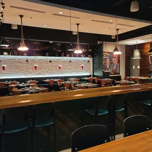 Inside - December 2024. Within 5 minutes after I took this pic, more people started coming in.