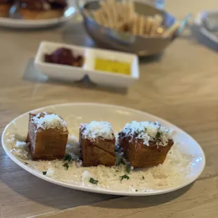 Crispy potato terrine