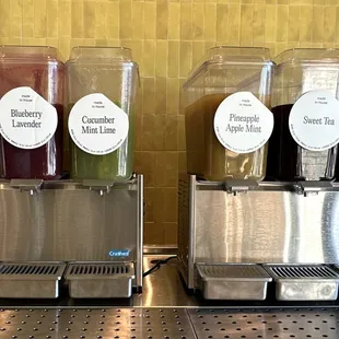 Juices and Teas