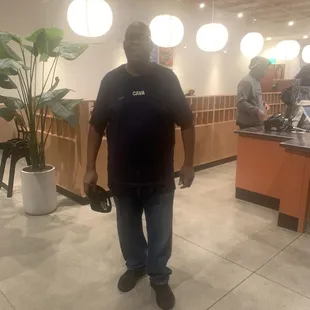 #1 Team Player! Thanks, for the great customer service, Mr. C!