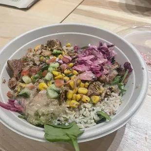 Lemon Chicken Bowl