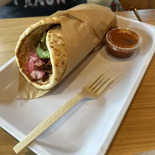 Chicken and Avocado Wrap