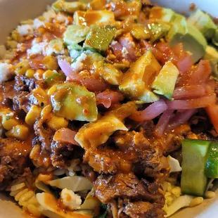 Spicy Chicken and Avocado Wrap