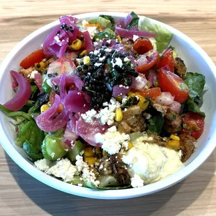 Seasonal Lemon Chicken Bowl
