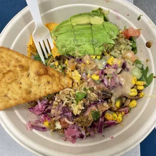 Balsamic Date Chicken Bowl