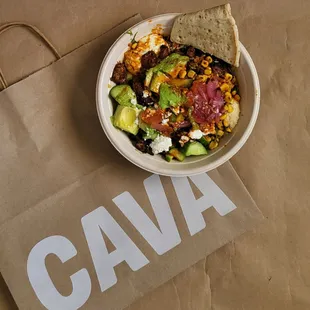 Harissa Avocado Bowl
