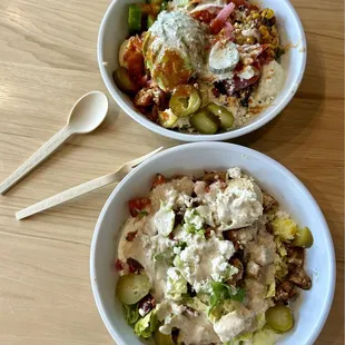 Greek Chicken Salad Bowl