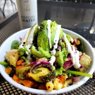 Spicy Chicken Avocado Bowl