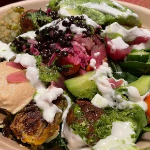 Lentil Avocado Bowl