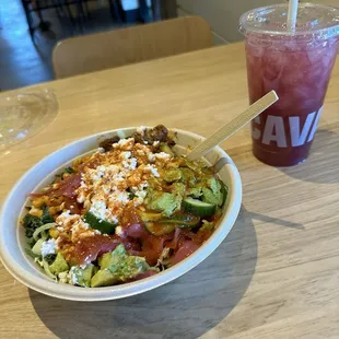 Harissa Avocado Bowl