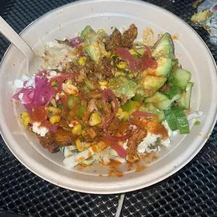 Hot Honey Harrissa Chicken