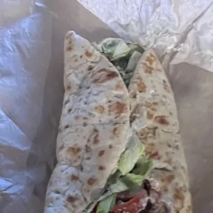 Greek Chicken Wrap