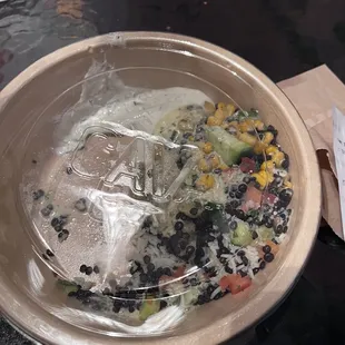 Like y'all couldn't even give me a good amount of food and made it sloppily. Thanks so much for that