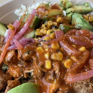 Harissa Avocado Bowl