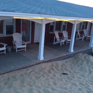 Oceanfront porches