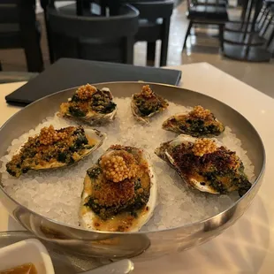 Oysters Rockefeller