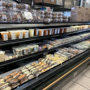 a variety of cheeses