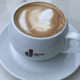 Delicious latte on a Saturday morning !
